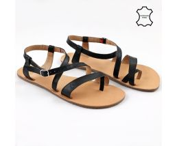Barefoot sandals SELENE - Black