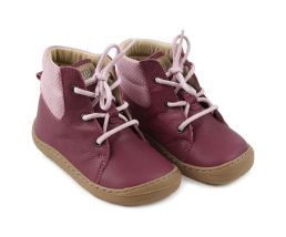 Ghete barefoot Beetle - Rosy - Tikki Shoes