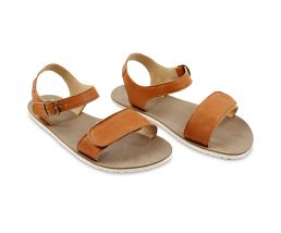 Barefoot sandals VIBE V1 - Cognac