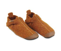 Papuci lana ZIGGY - Gingerbread  - Tikki Shoes 